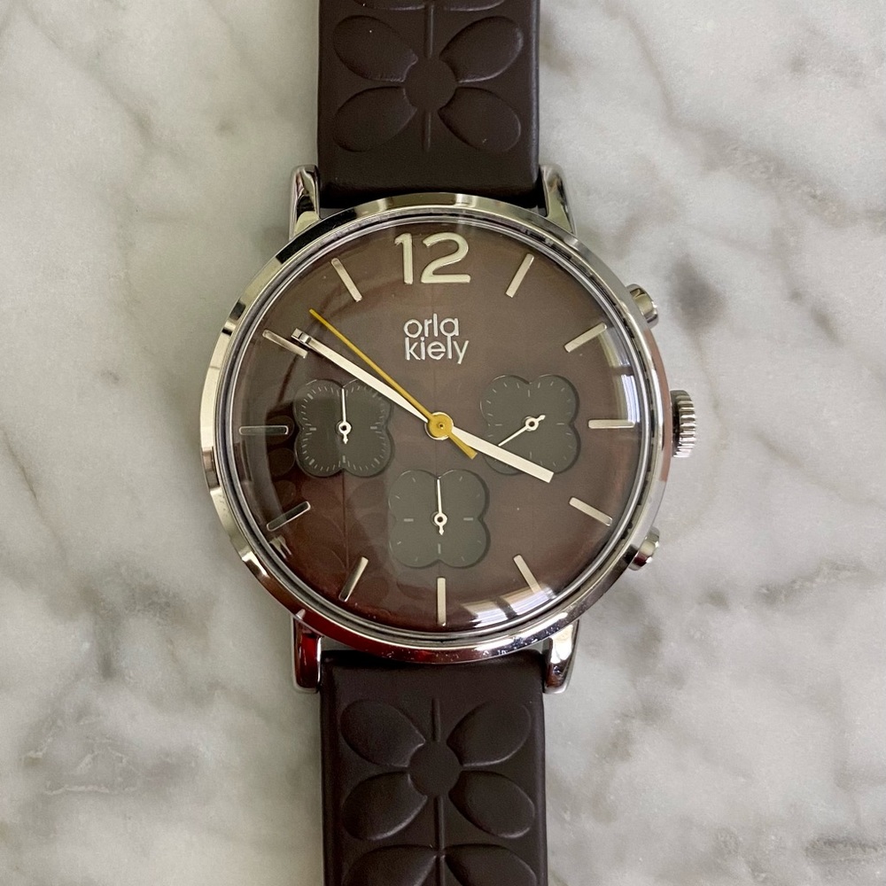 Ladies Orla Kiely Frankie Chronograph Watch -